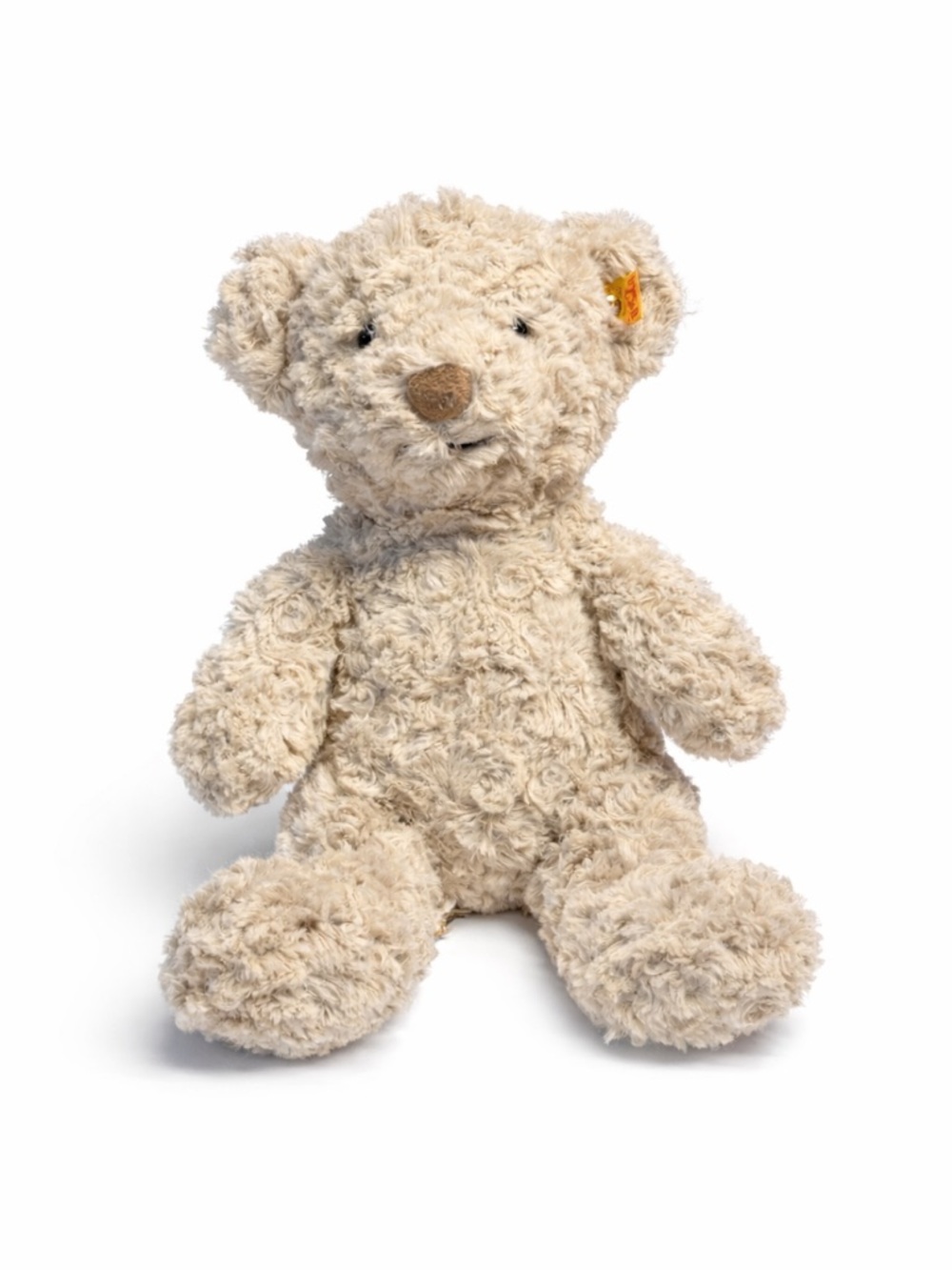 Steiff Teddy Bear Honey Plush NWT Button Ear Tag Stuffed Animal “Honey”